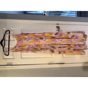 Torrid Watercolor Tie Dye Maxi Dress Size 0